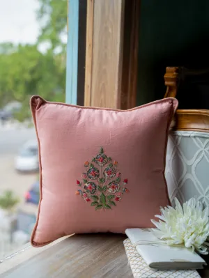 Aarti Sethia Studio  I   blush-bagh-cushion-cover-cotton