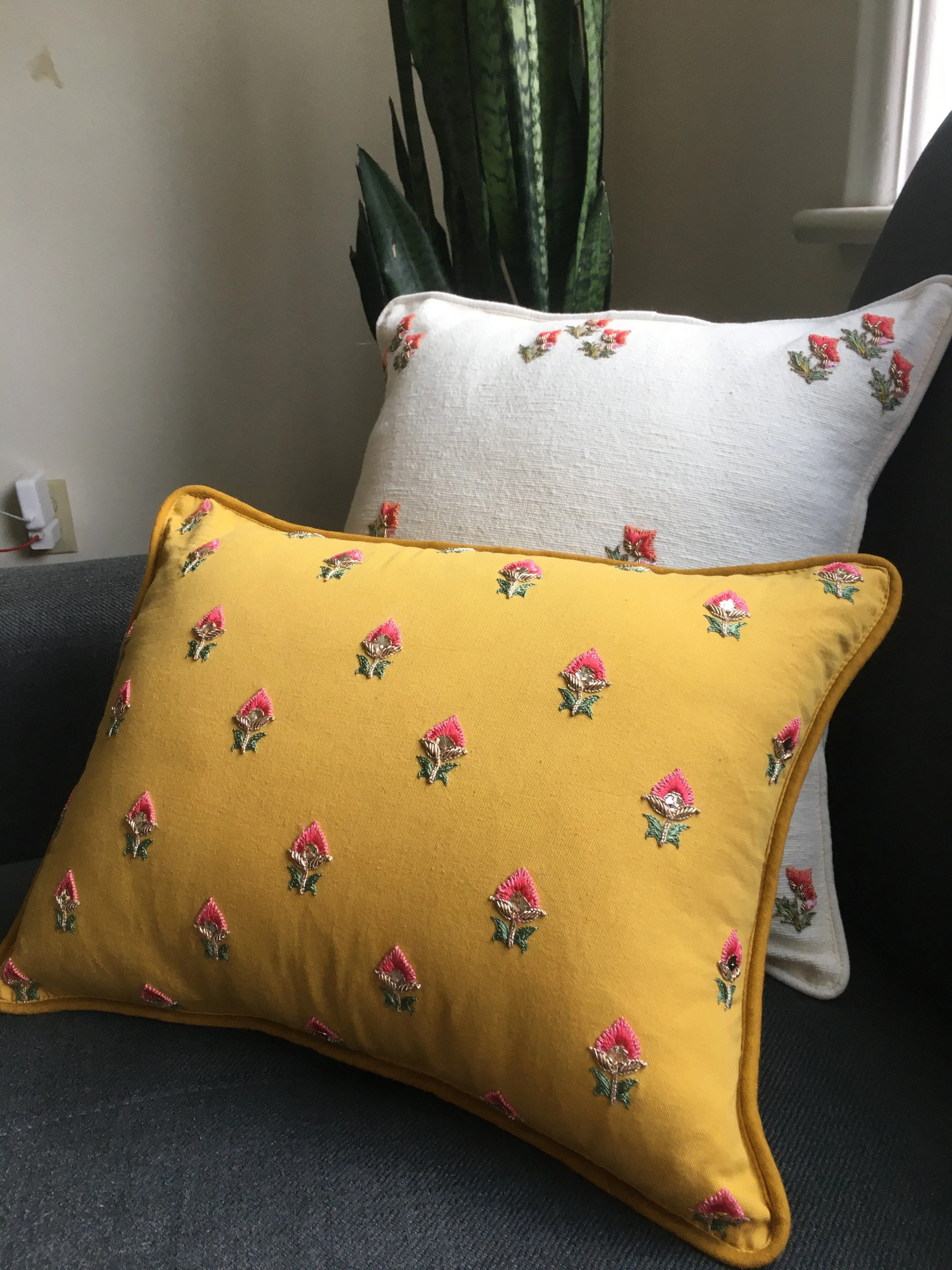 Aarti Sethia Studio  I   honey-cushion-cover