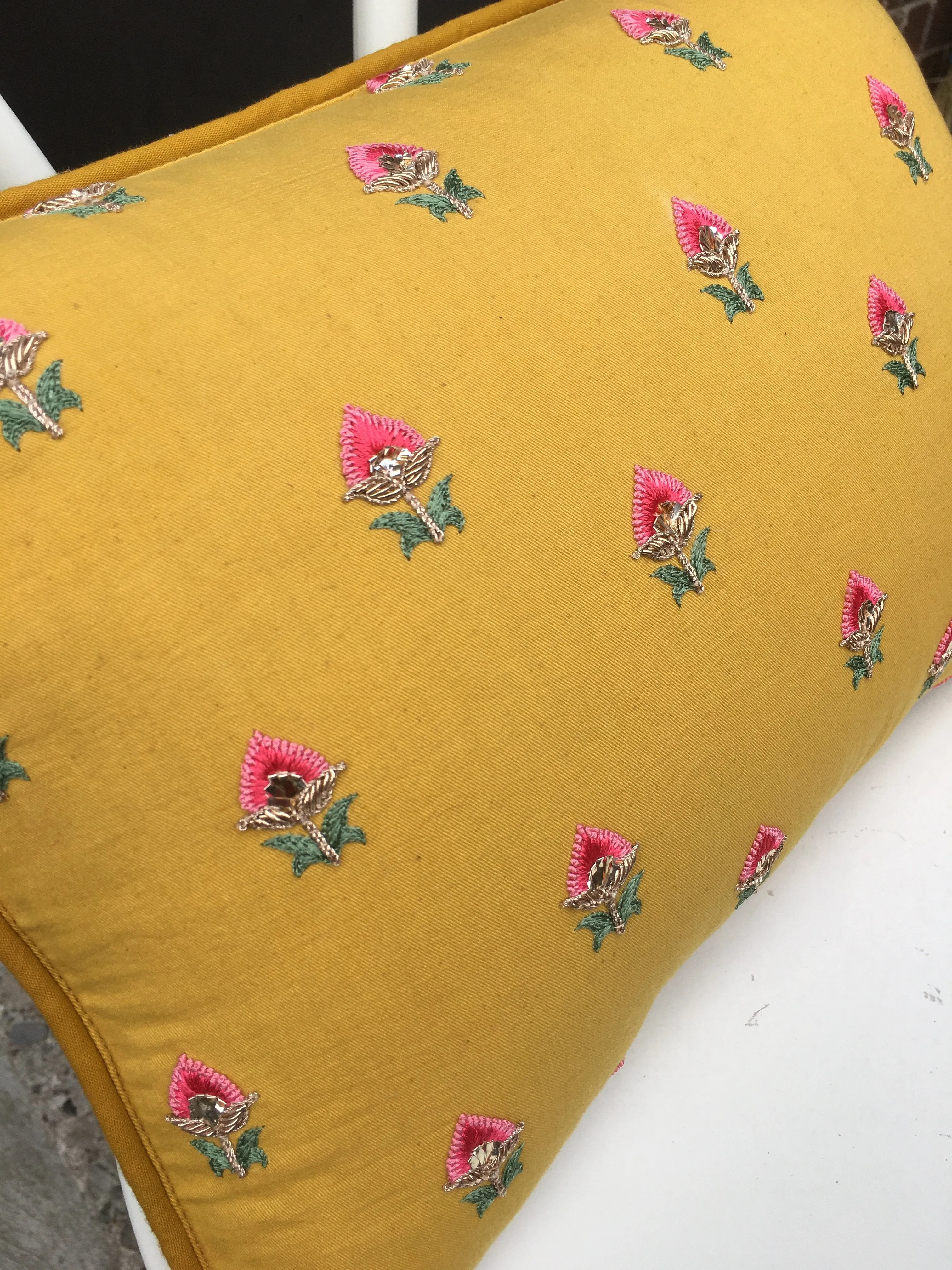 Aarti Sethia Studio  I   honey-cushion-cover