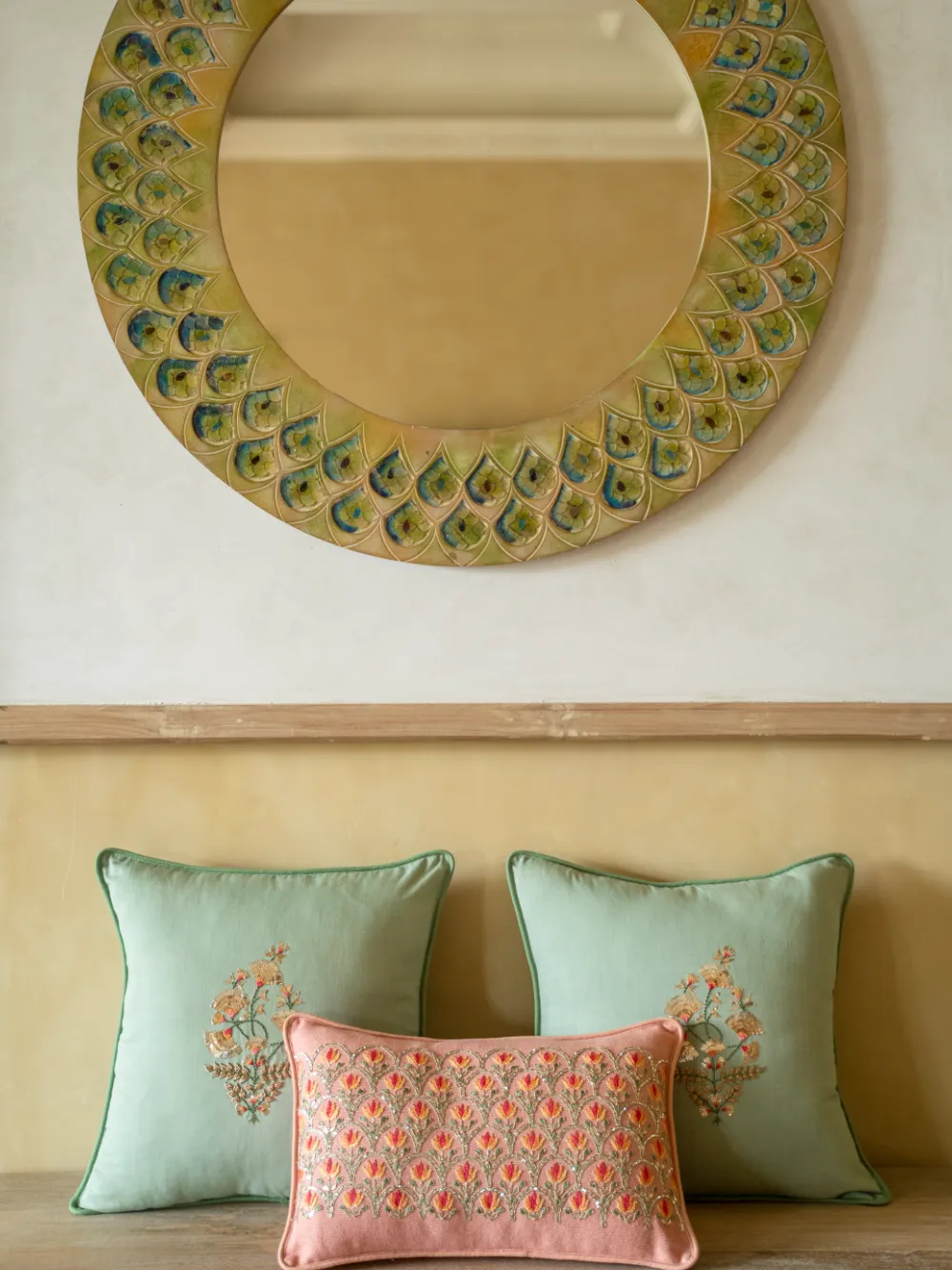 Aarti Sethia Studio  I   madhuban-cushion-cover-cotton