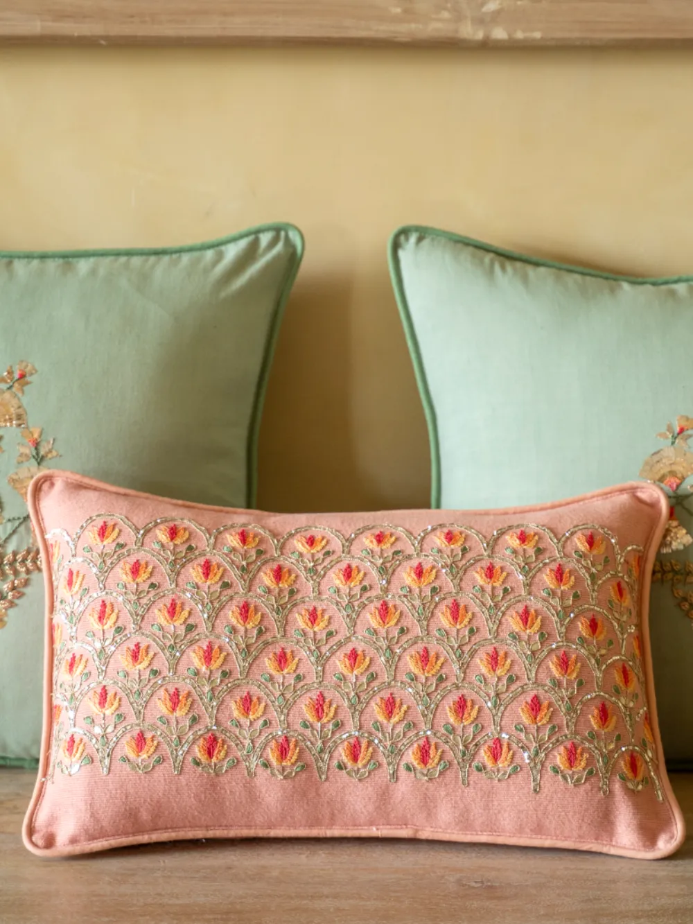 Aarti Sethia Studio  I   madhuban-cushion-cover-cotton