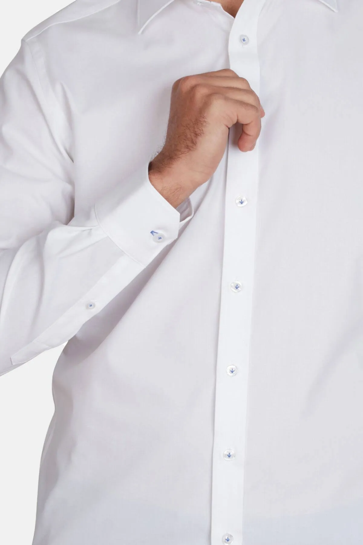 Abelard 4 Way Stretch Poplin Slim Fit