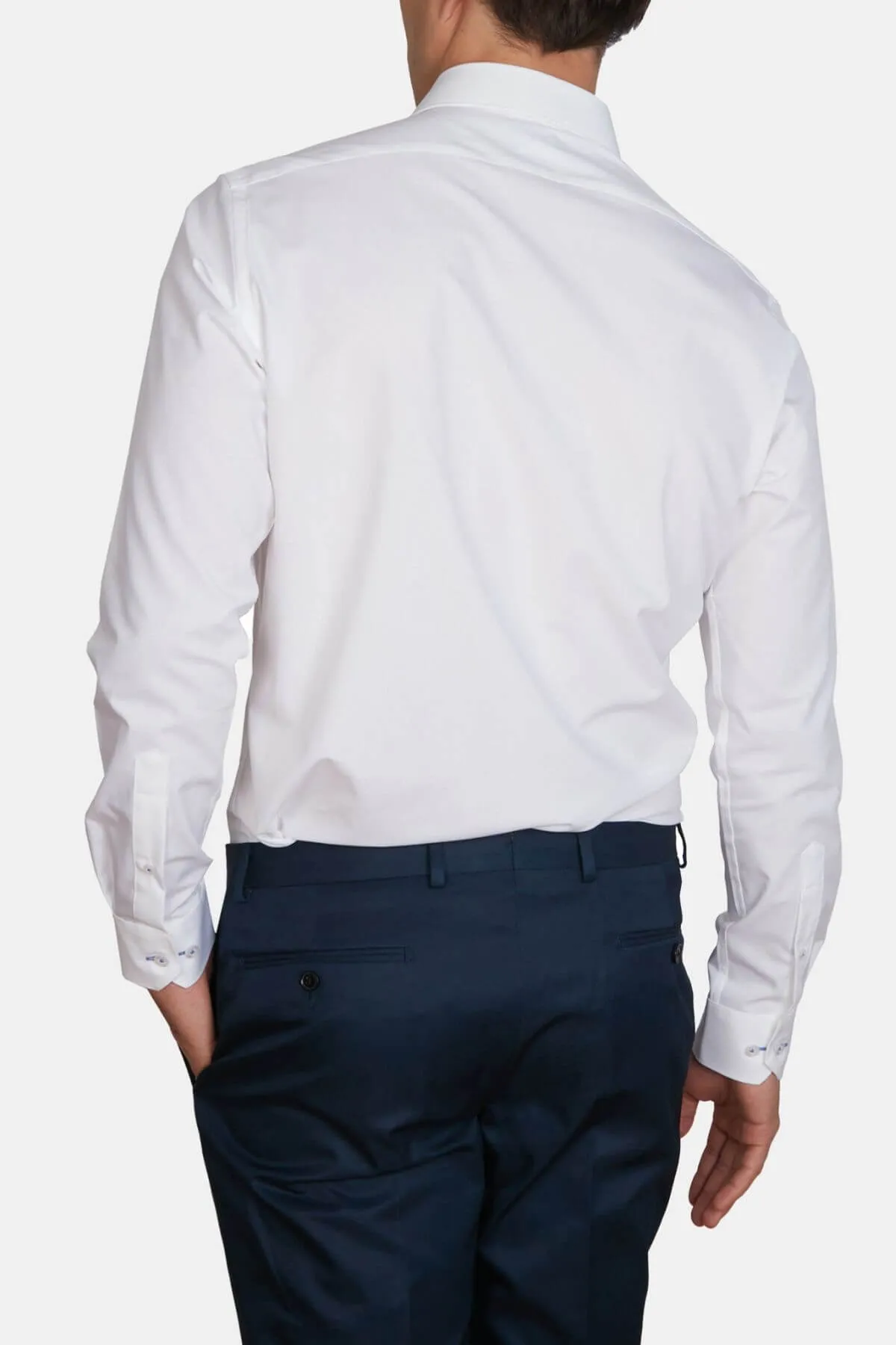 Abelard 4 Way Stretch Poplin Slim Fit