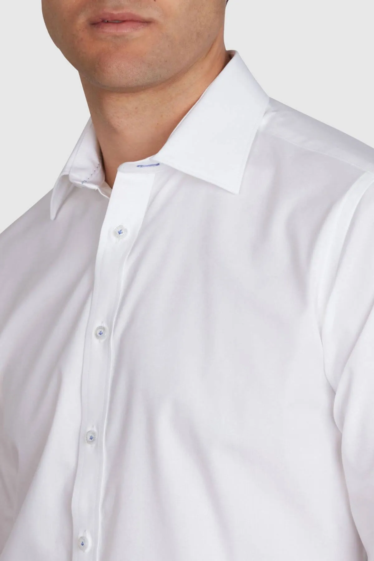 Abelard 4 Way Stretch Poplin Slim Fit