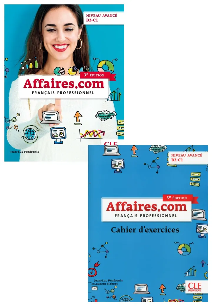Affaires.Com 3Rd Edition Livre De L'Élève  Cahier D'Activités  Dvd Rom   Guide