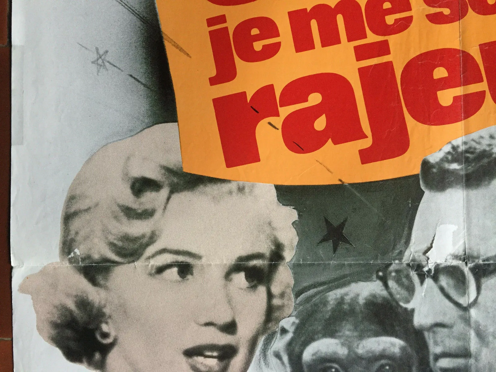 Affiche CHERIE JE ME SENS RAJEUNIR Monkey Business MARILYN MONROE 60x80cm *