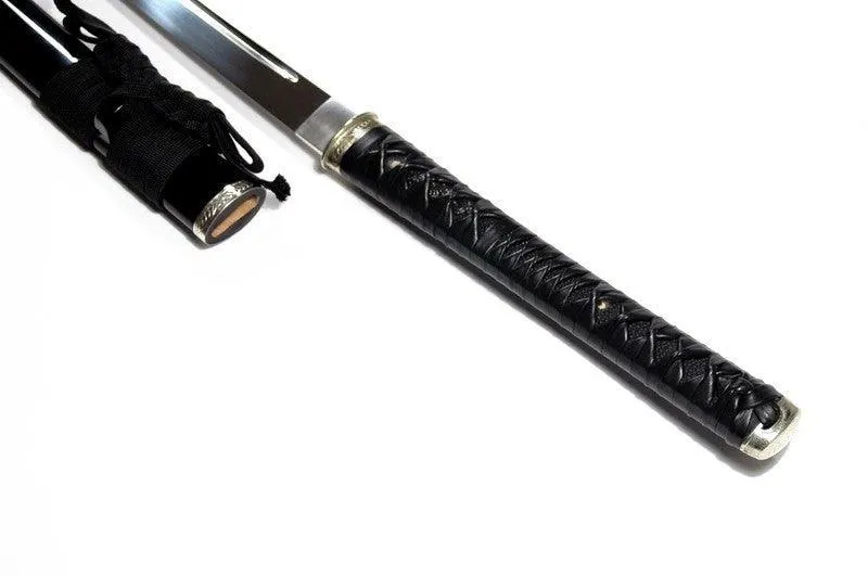 Aiguchi style Japanese katana with bo-hi
