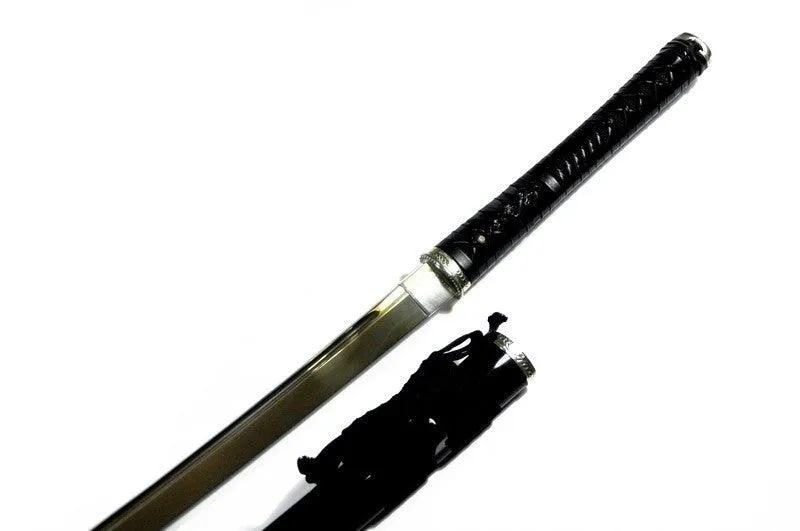 Aiguchi style Japanese katana with bo-hi