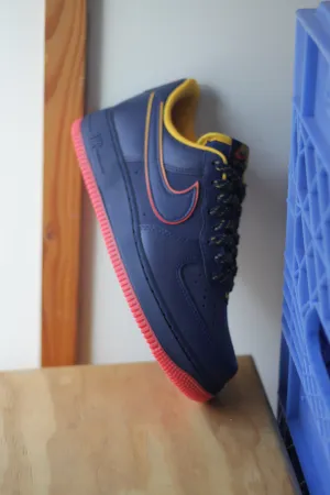 AIR FORCE 1 '07 LV8 "MIDNIGHT NAVY/BLUE VOID-LT CRIMSON"