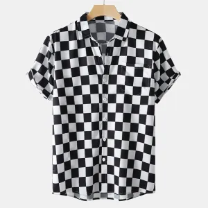 Alessandro – Summer Checked Polo for Men