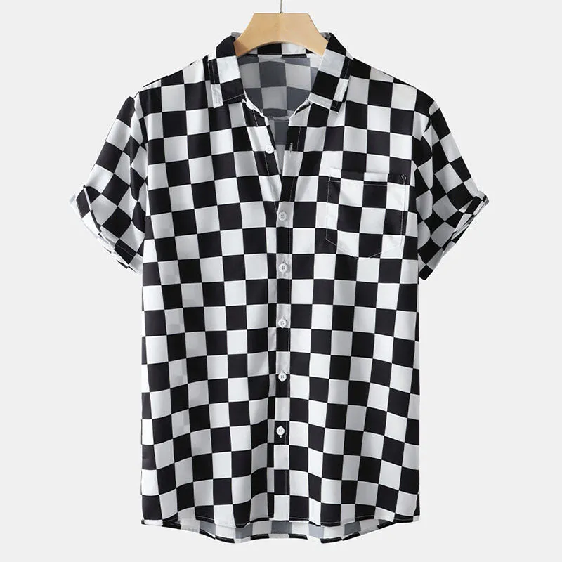 Alessandro – Summer Checked Polo for Men