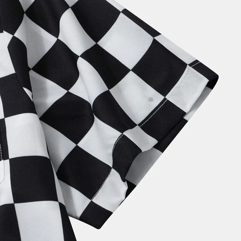 Alessandro – Summer Checked Polo for Men