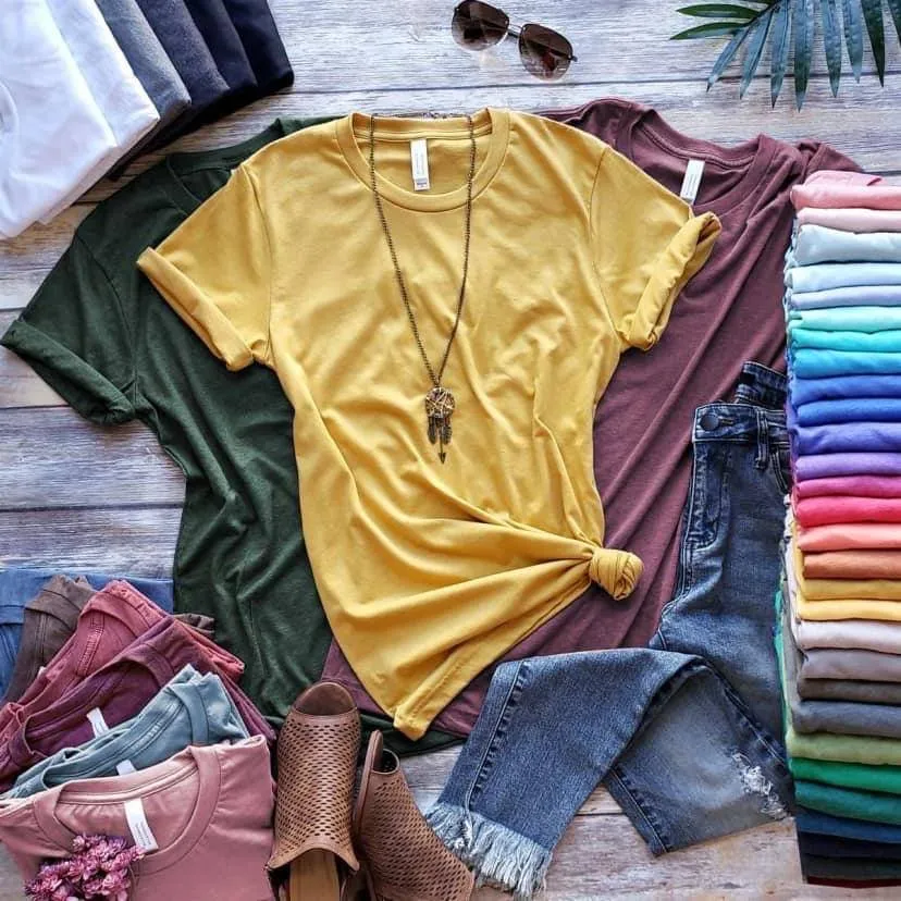{All American} screen print tee