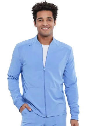 Allura CKA387 Men's Zip Front Jacket Ciel