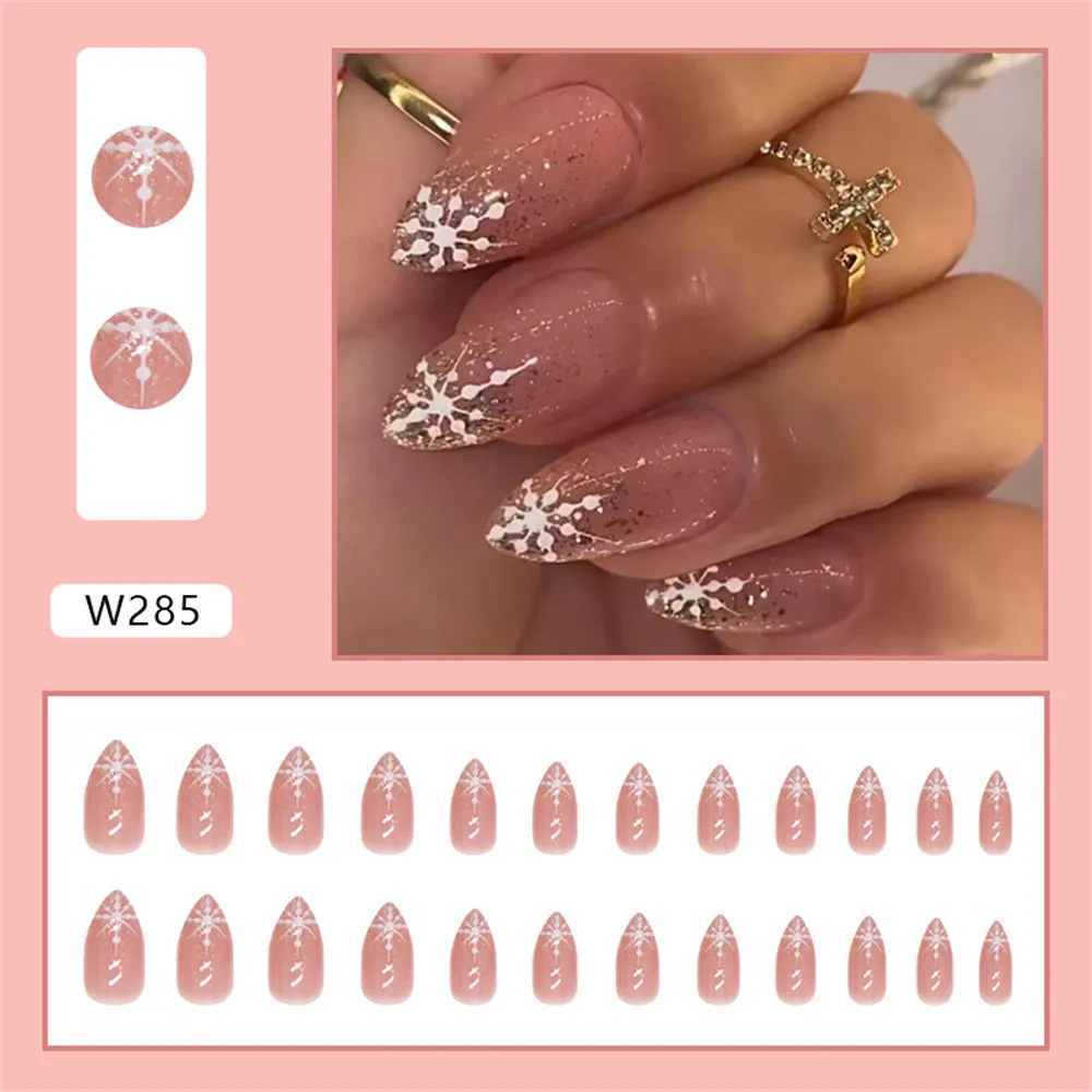 Almond French Snowflake