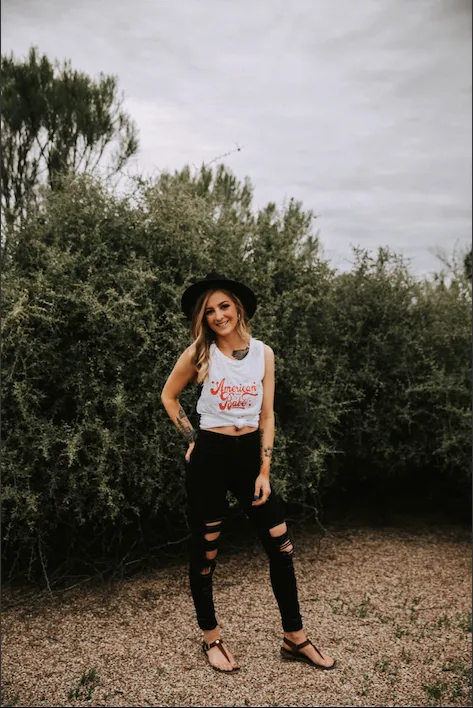 American Babe - Boyfriend Tee