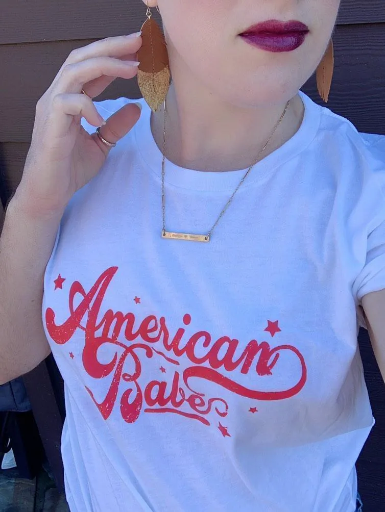 American Babe - Boyfriend Tee