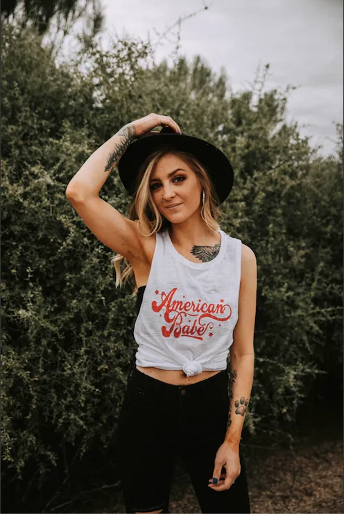 American Babe - Muscle Tank