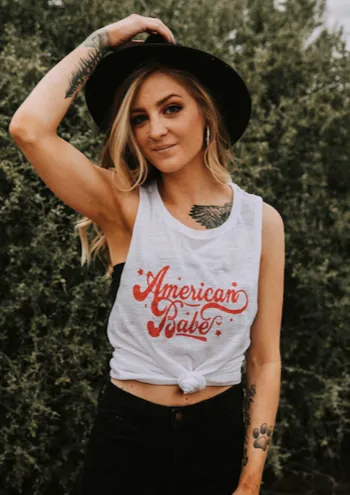 American Babe - Muscle Tank