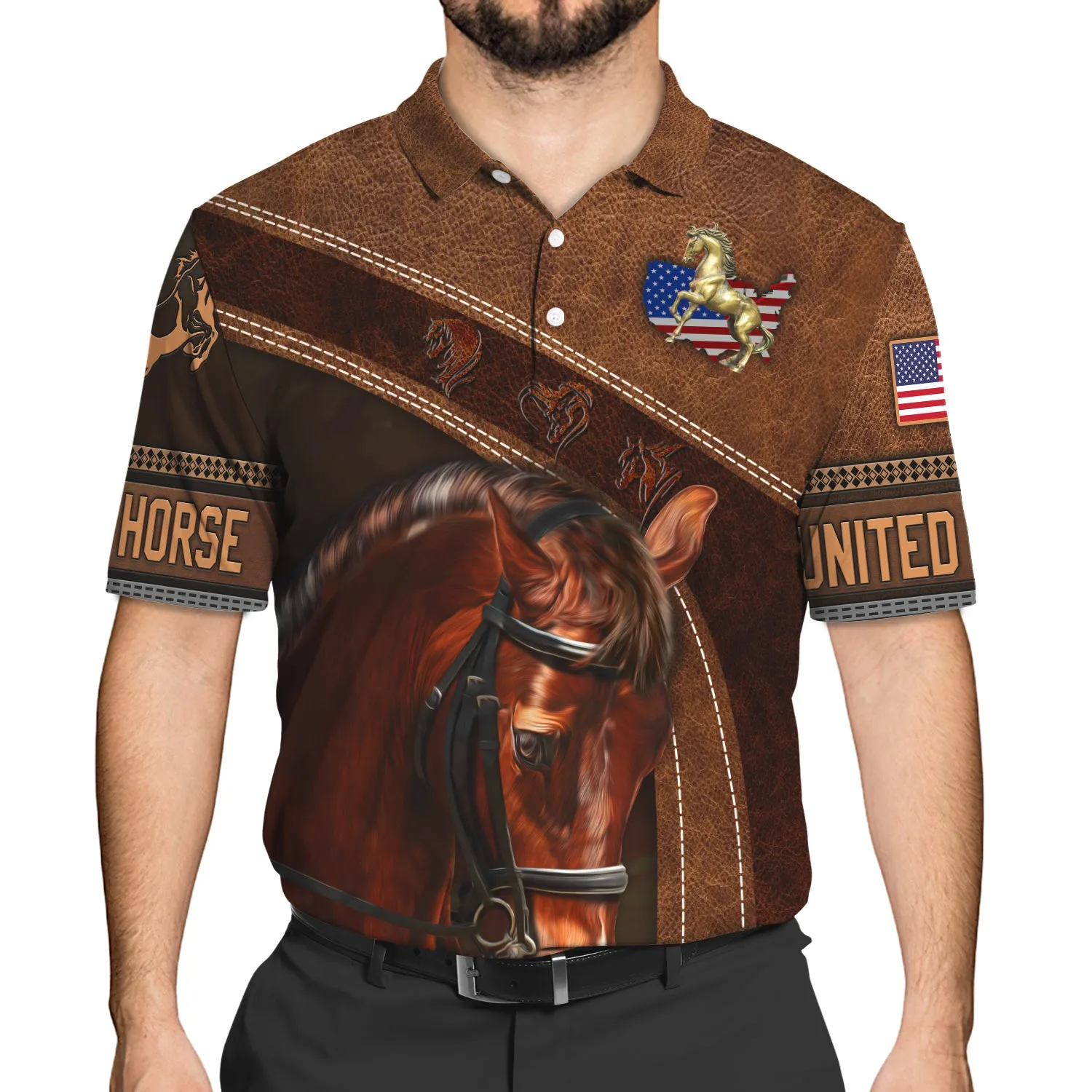 American Brown Horse - Nsd99 388