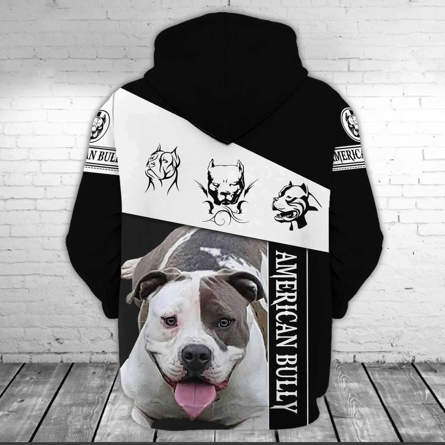 American Bully - 3D Zipper hoodie 1358 - BHN97