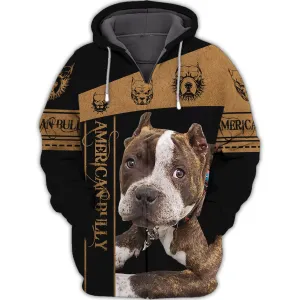 American Bully - 3D Zipper hoodie 1359 - BHN97