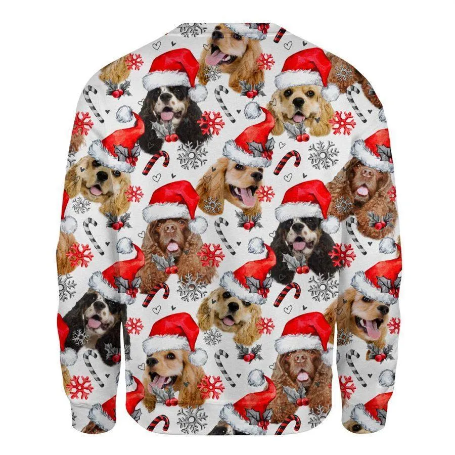 American Cocker Spaniel - Xmas Decor - Premium Sweatshirt