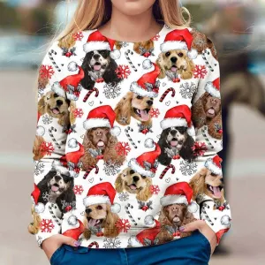 American Cocker Spaniel - Xmas Decor - Premium Sweatshirt