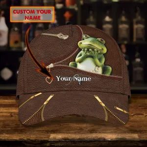 American Eagle-Frog - Personalized Name Cap -Loop- T2k -156