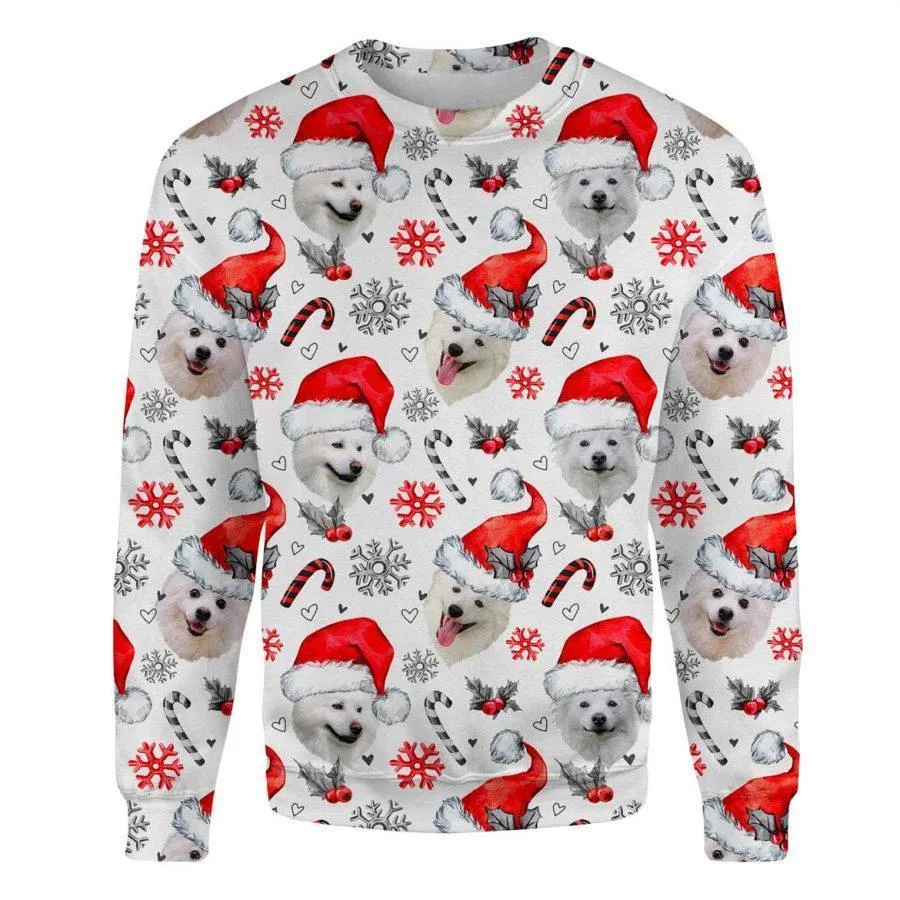American Eskimo Dog - Xmas Decor - Premium Sweatshirt