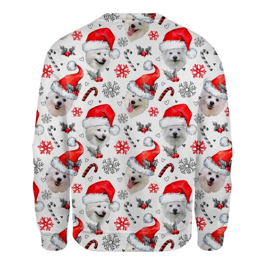 American Eskimo Dog - Xmas Decor - Premium Sweatshirt