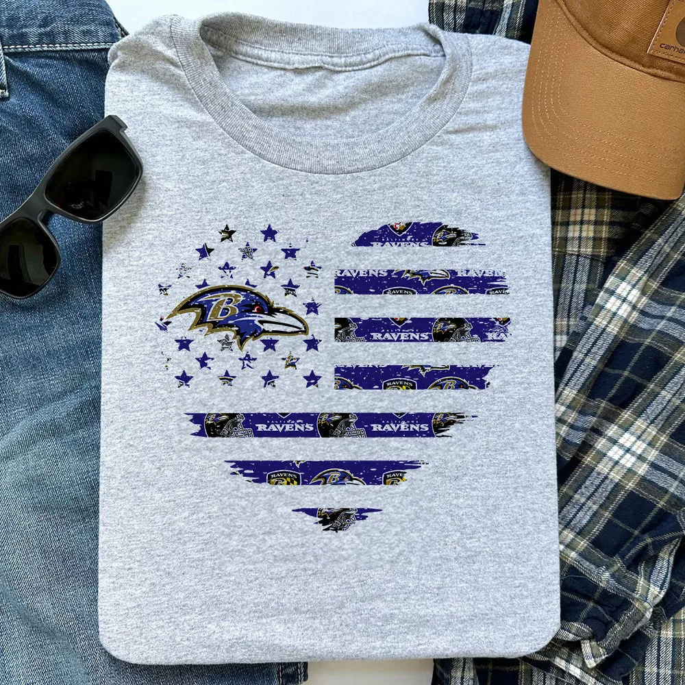 American Flag Heart Shirt - BTMRV