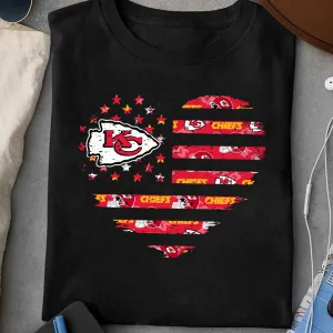 American Flag Heart Shirt - KSCTC