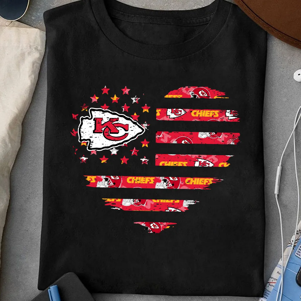 American Flag Heart Shirt - KSCTC