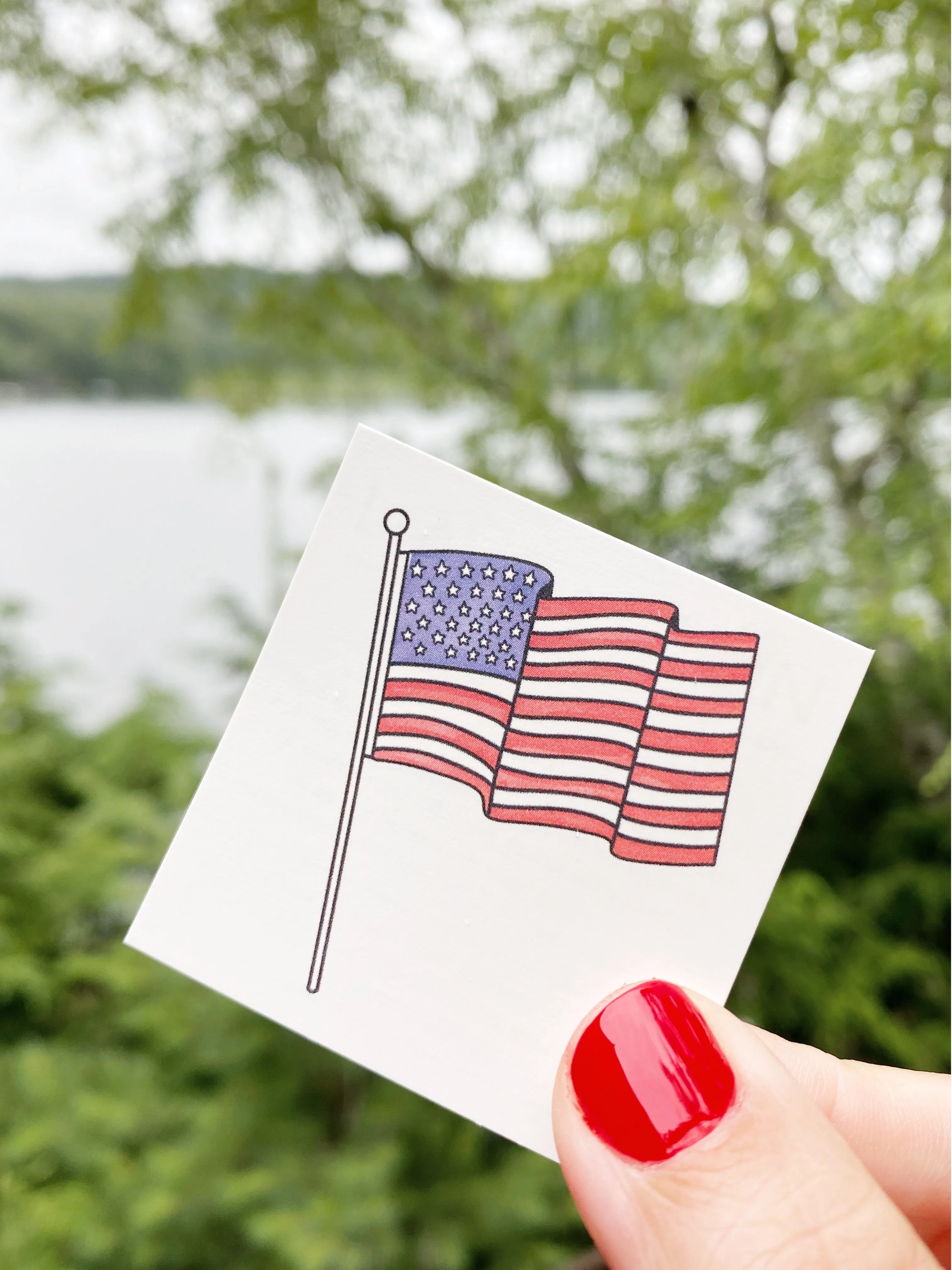 AMERICAN FLAG TATTOOS