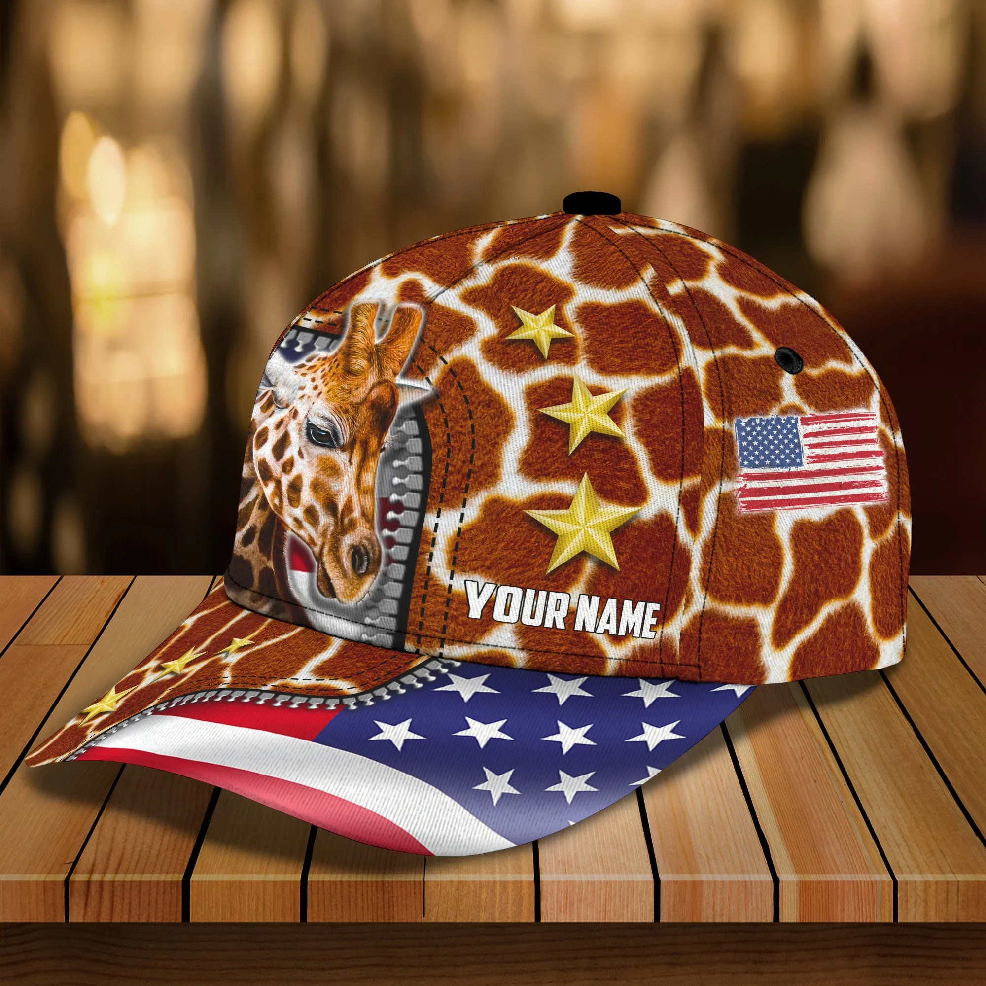 American Giraffe - Customize Cap - Loop - Nt168 - CT016