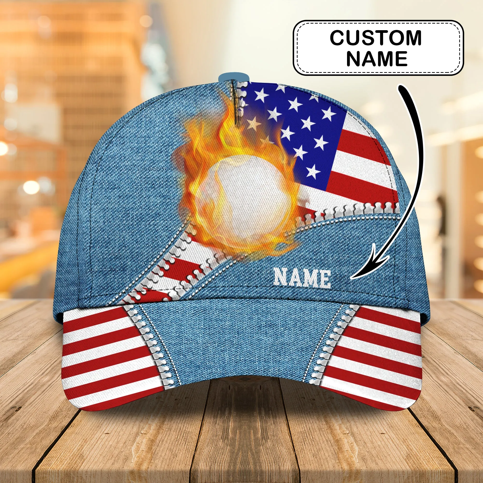 American Golfer (01) - Customize Cap - Ntp- 149