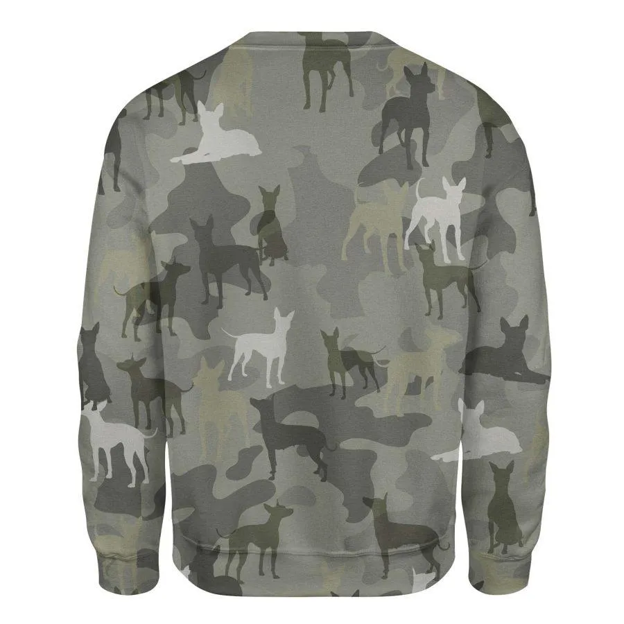 American Hairless Terrier - Camo - Premium Sweatshirt