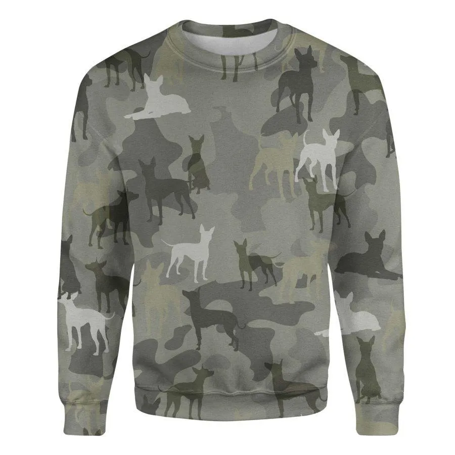 American Hairless Terrier - Camo - Premium Sweatshirt