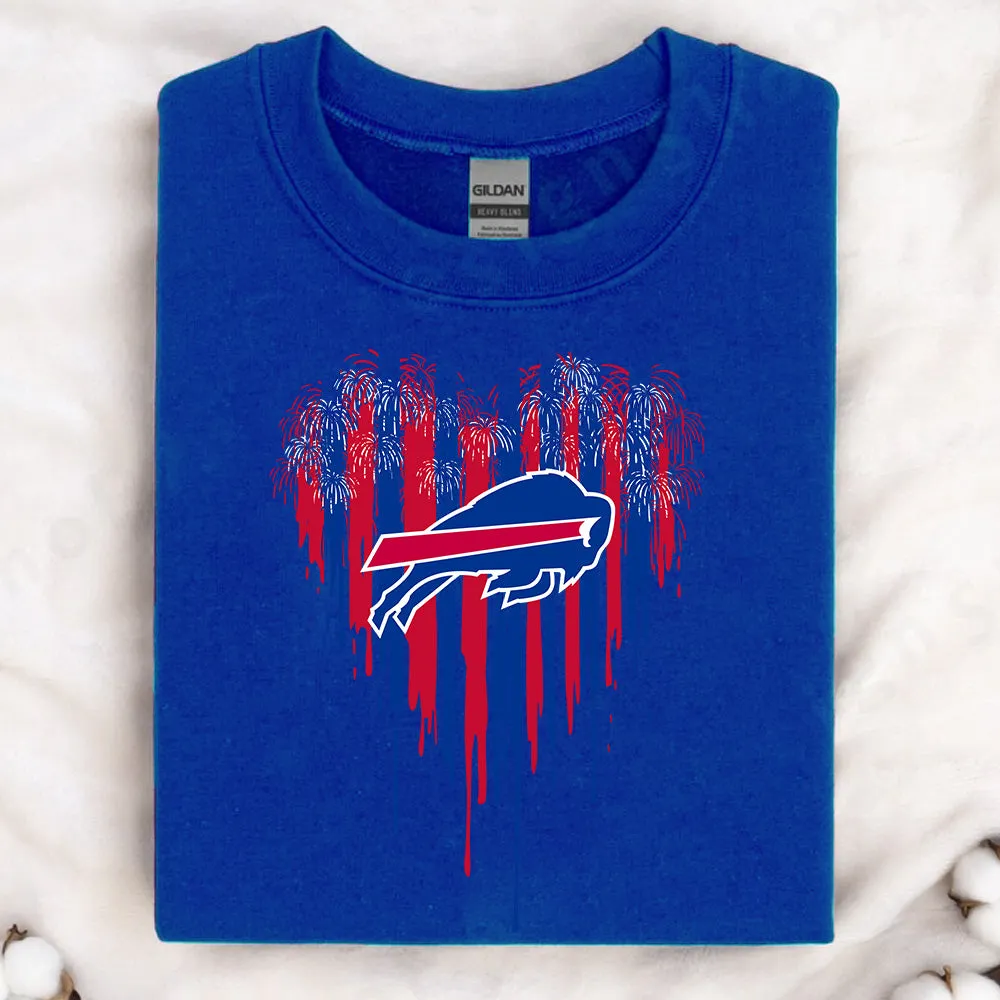 American Heart Firework Shirt - BFLB
