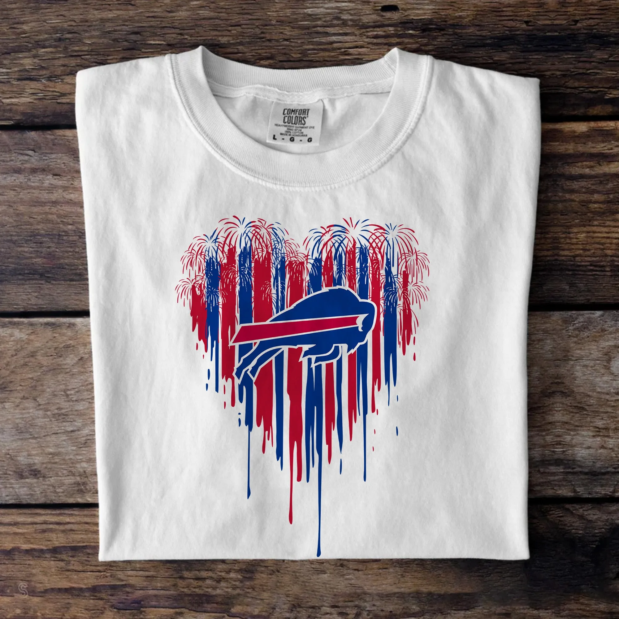 American Heart Firework Shirt - BFLB