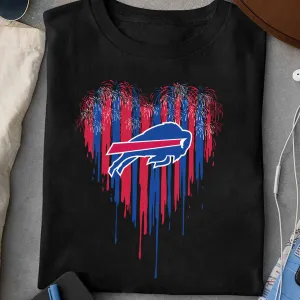 American Heart Firework Shirt - BFLB