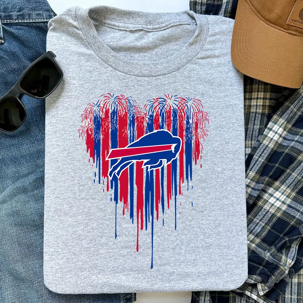 American Heart Firework Shirt - BFLB