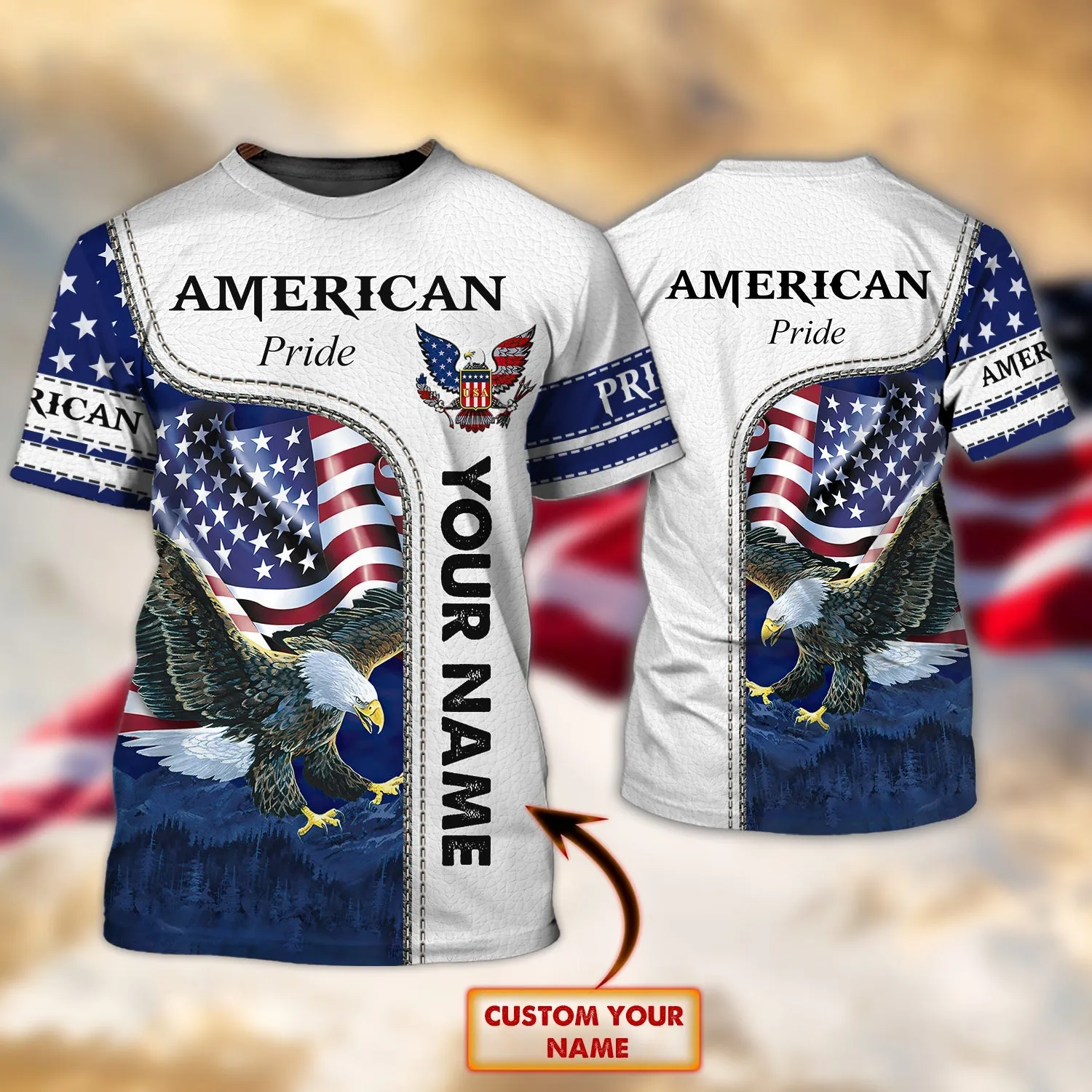 AMERICAN PRIDE - 3D Tshirt 02 - TD96