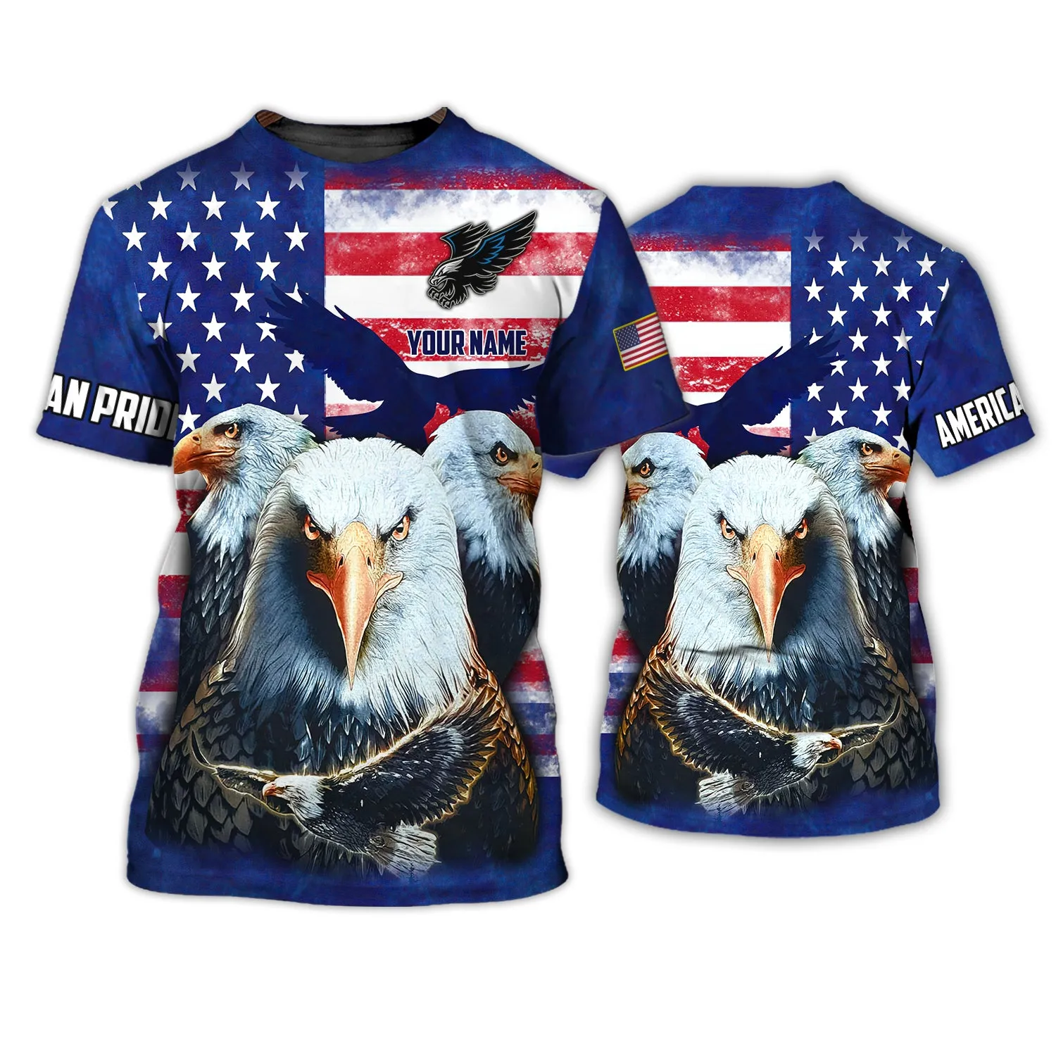 AMERICAN PRIDE - 3D Tshirt 08 - ATM2K