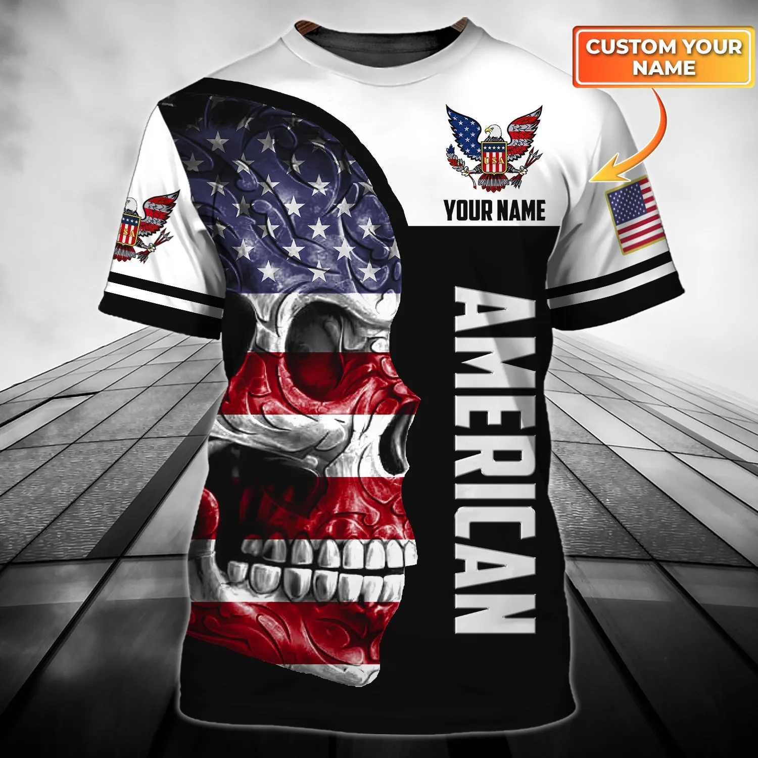 AMERICAN PRIDE - 3D Tshirt -TT99-802
