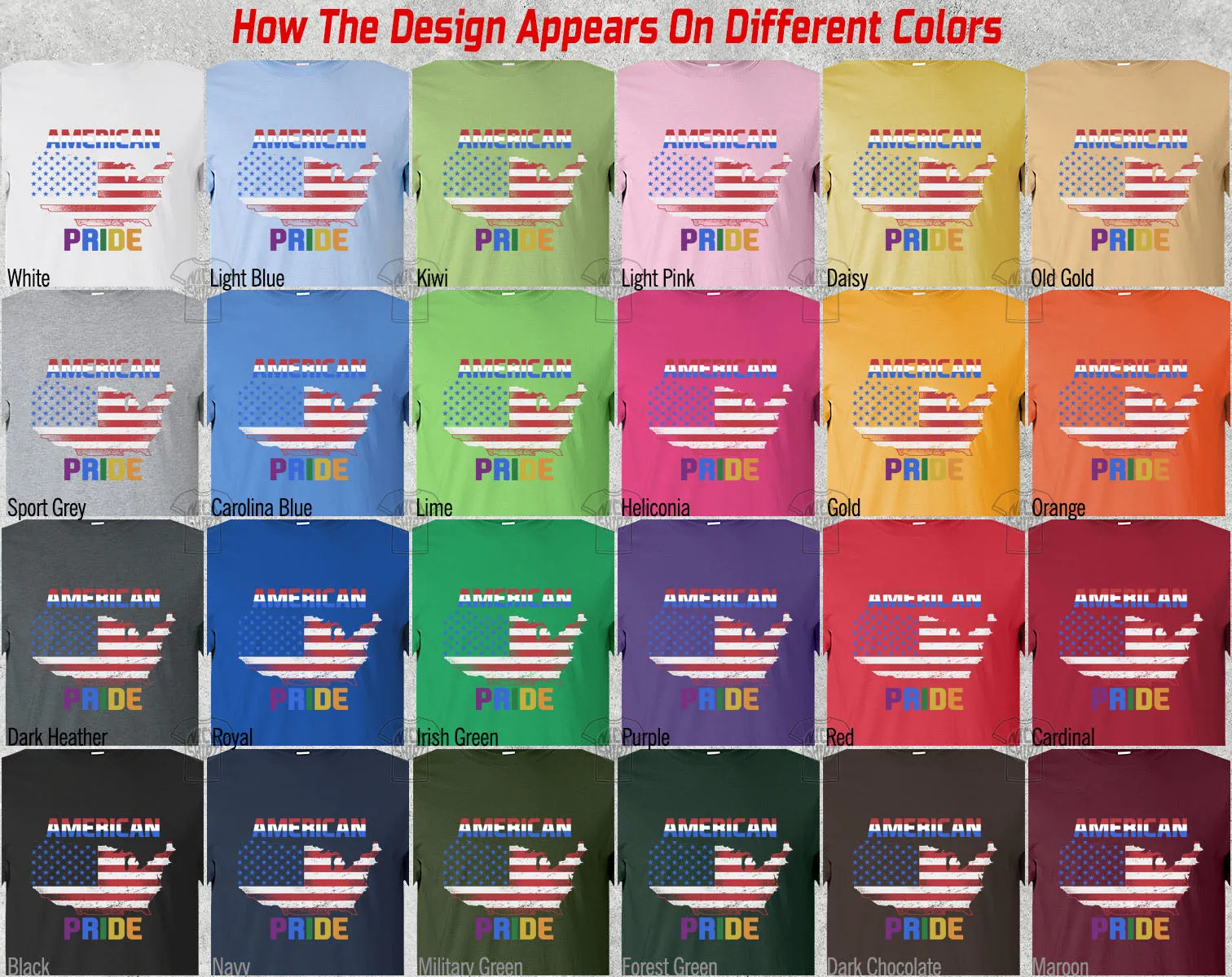 American Pride LGTBQ Rainbow Freedom Peace American Flag Independence Day July 4th Gift Unisex T-Shirt