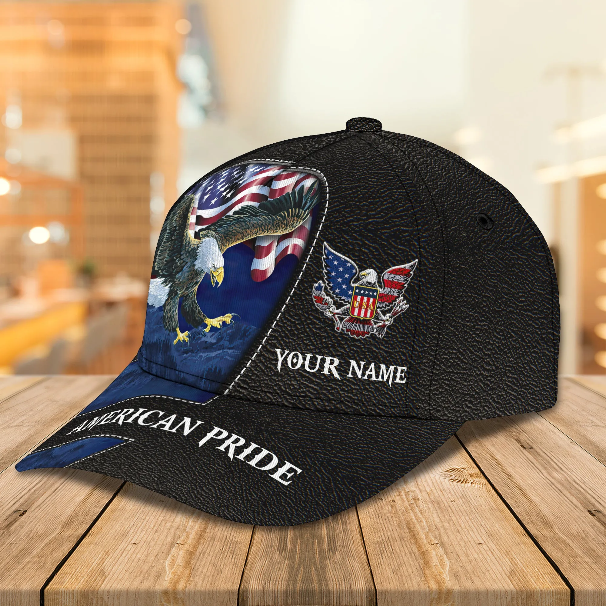 American Pride - Personalized Name Cap 01 - HN95