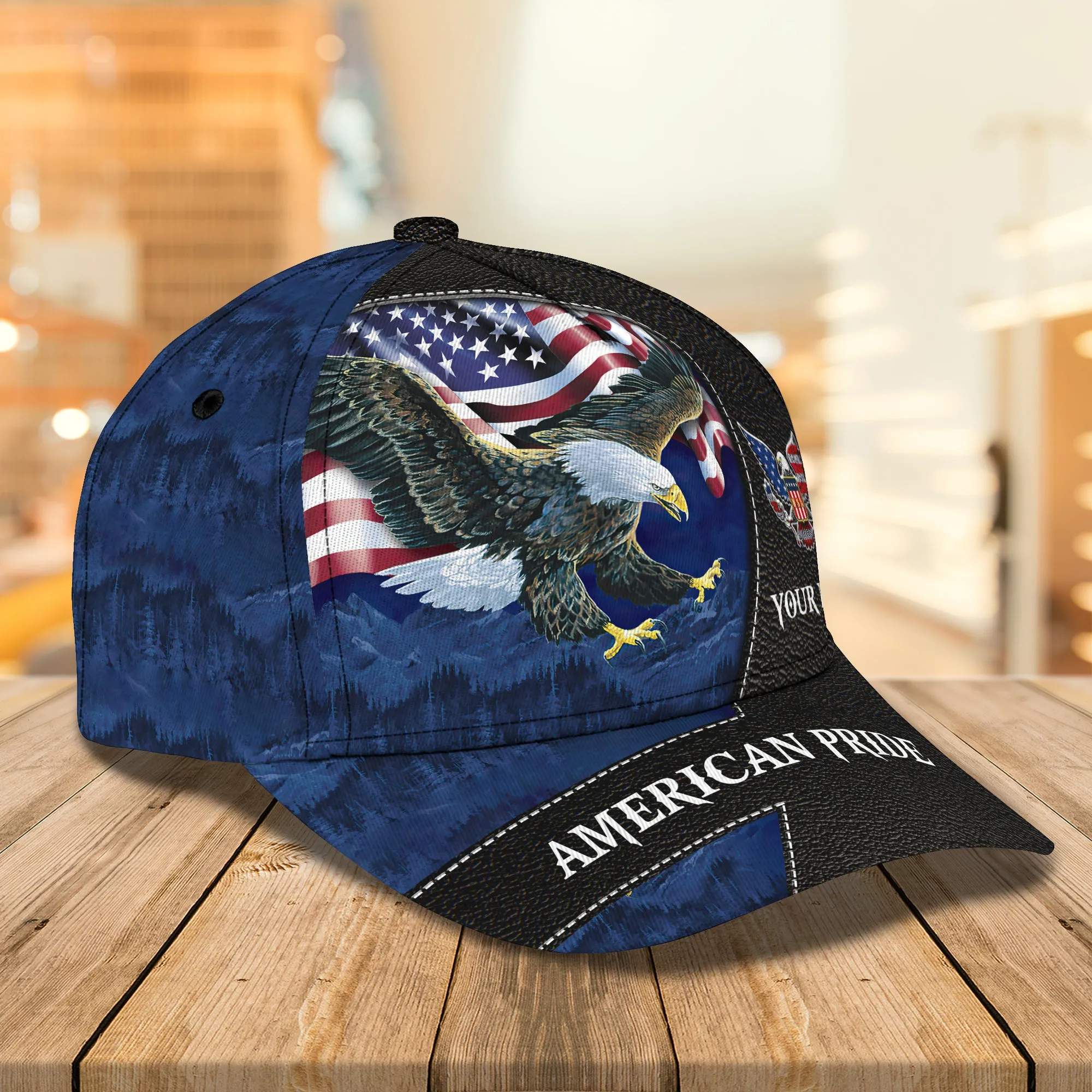 American Pride - Personalized Name Cap 01 - HN95
