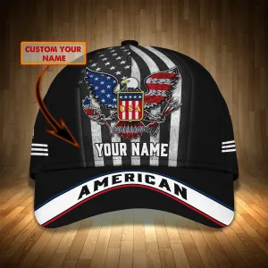 American Pride - Personalized Name Cap-55- LTA98